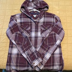 Carhartt hooded flannel